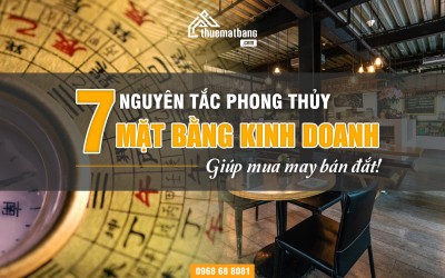 7 Nguyên tắc phong thủy mặt bằng kinh doanh giúp mua may bán đắt