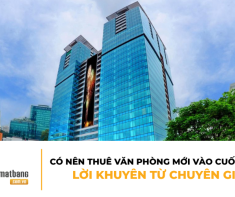 Có nên thuê văn phòng mới vào cuối năm? Lời khuyên từ chuyên gia