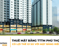 Thuê mặt bằng TTTM Phú Thọ DMC có lợi thế gì so với mặt bằng riêng lẻ?