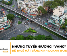 Những tuyến đường “vàng” để thuê mặt bằng kinh doanh TP.HCM
