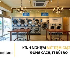 Kinh nghiệm mở tiệm giặt ủi đúng cách, ít rủi ro