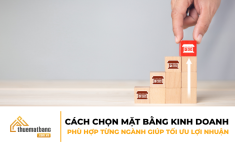 Cách chọn mặt bằng kinh doanh phù hợp từng ngành giúp tối ưu lợi nhuận