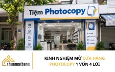 Kinh nghiệm mở cửa hàng photocopy 1 vốn 4 lời