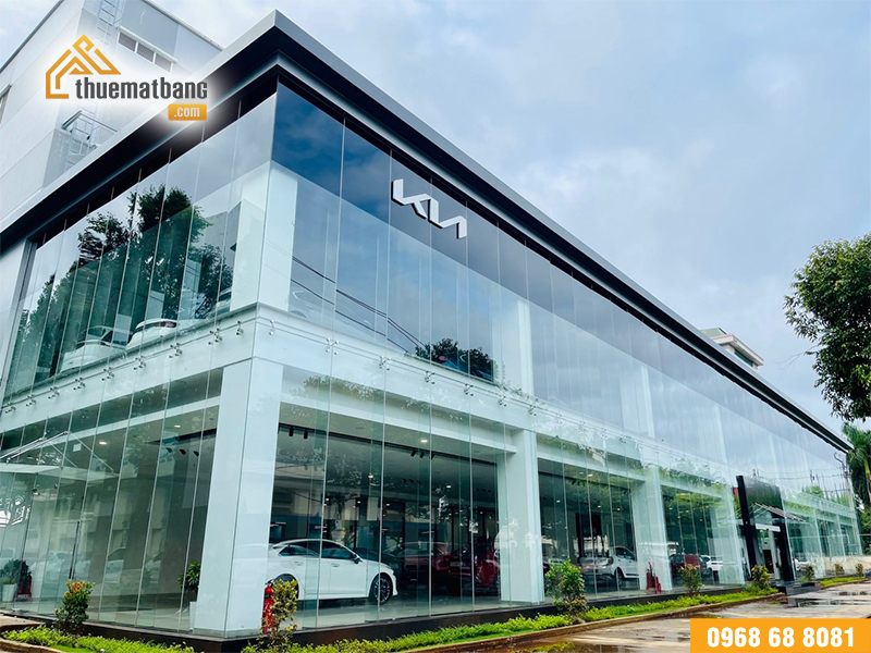 thuê mặt bằng làm showroom ô tô