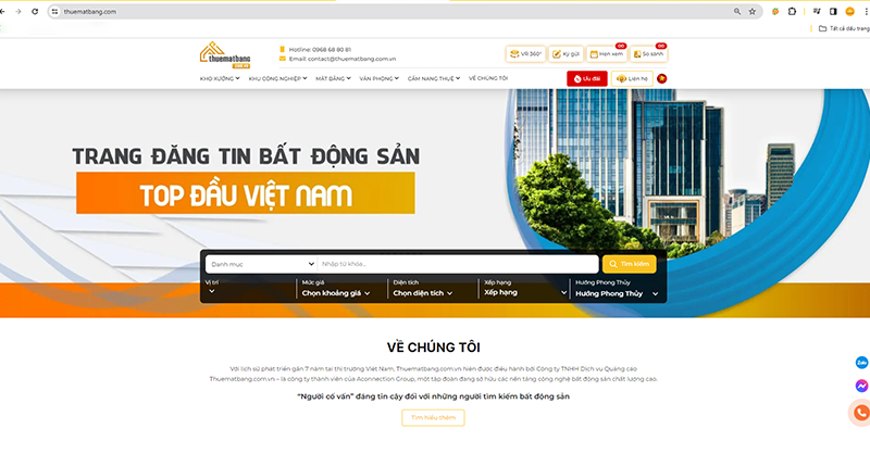 giá thuê mặt bằng đường Phan Văn Trị