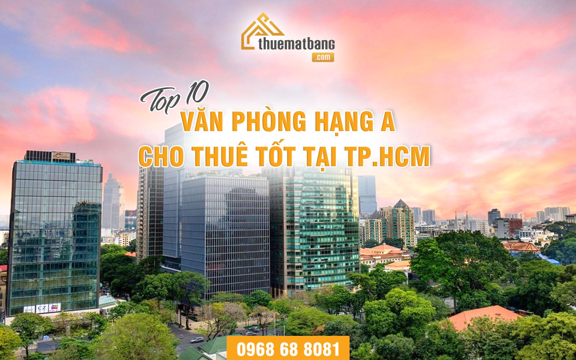 tòa nhà văn phòng hạng A cho thuê