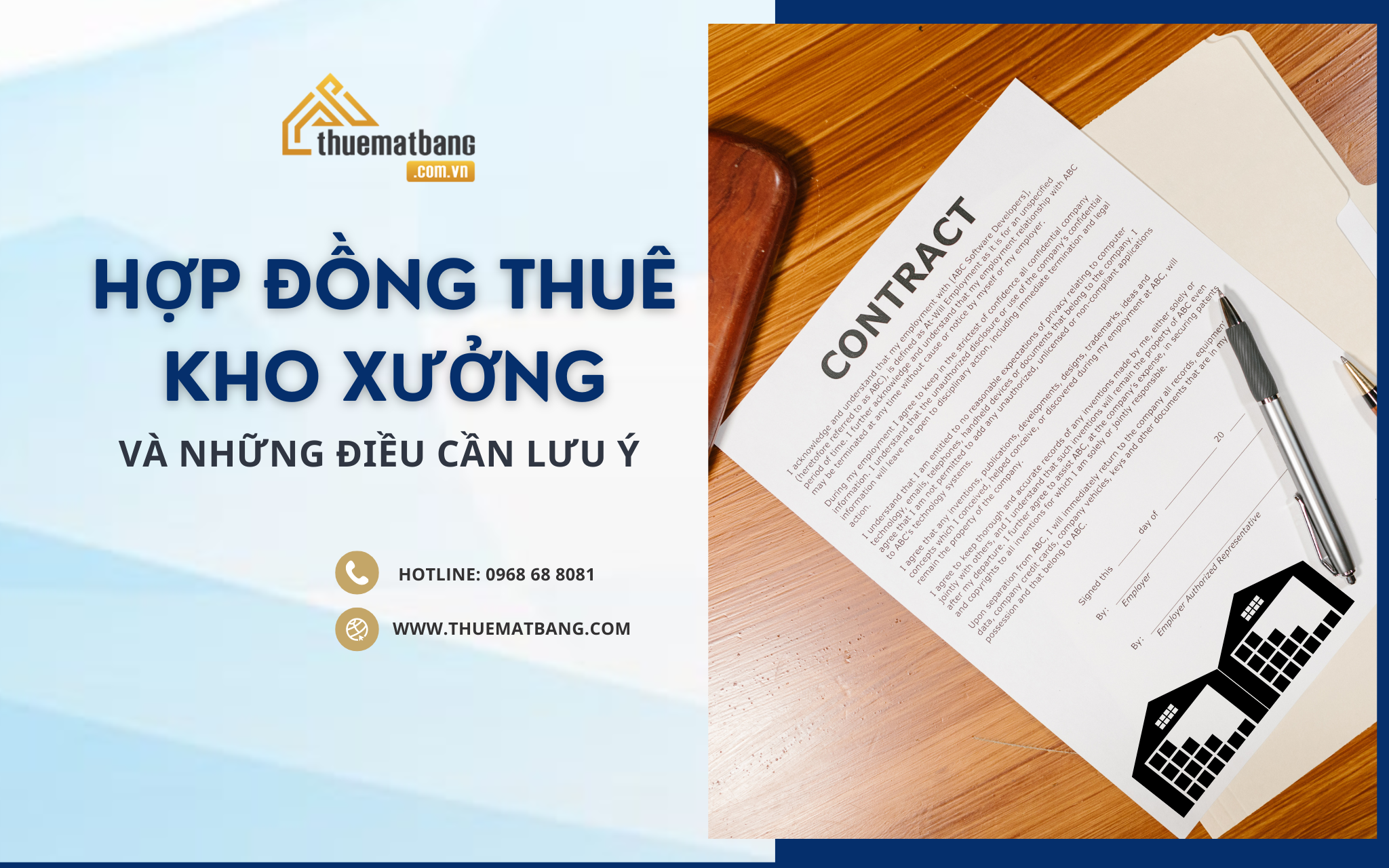 mẫu hợp đồng cho thuê kho xưởng