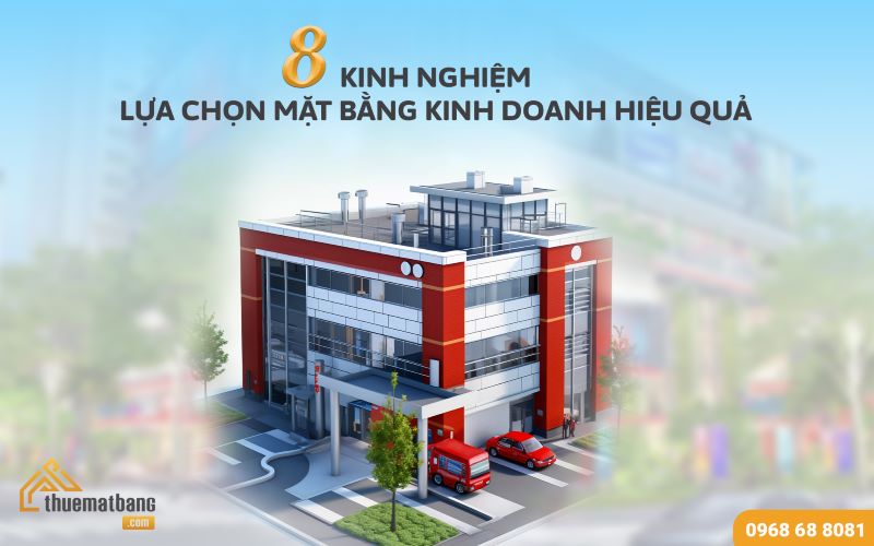 8 kinh nghiệm lựa chọn mặt bằng kinh doanh hiệu quả