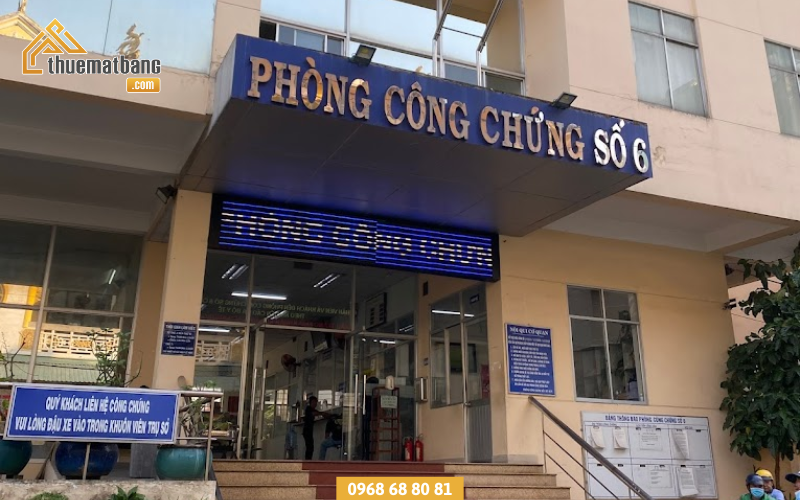 Tòa nhà văn phòng công chứng số 6