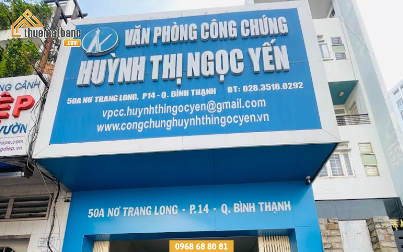 Văn phòng công chứng Huỳnh Thị Ngọc Yến