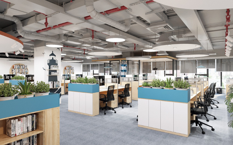 Không gian văn phòng truyền thống