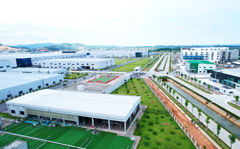 Hạ tầng khu công nghiệp hoàn thiện giúp tăng giá trị đất và thu hút đầu tư