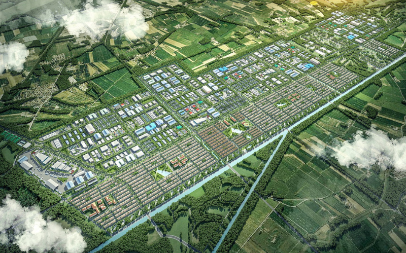 Long An hướng đến mô hình phát triển khu công nghiệp xanh hiện đại.