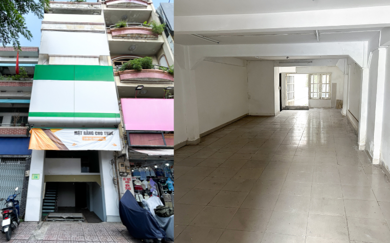 Mặt bằng kinh doanh đường Kinh Dương Vương