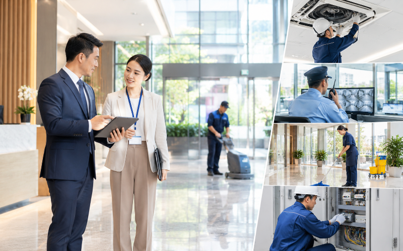 Dịch vụ quản lý và bảo trì tòa nhà văn phòng