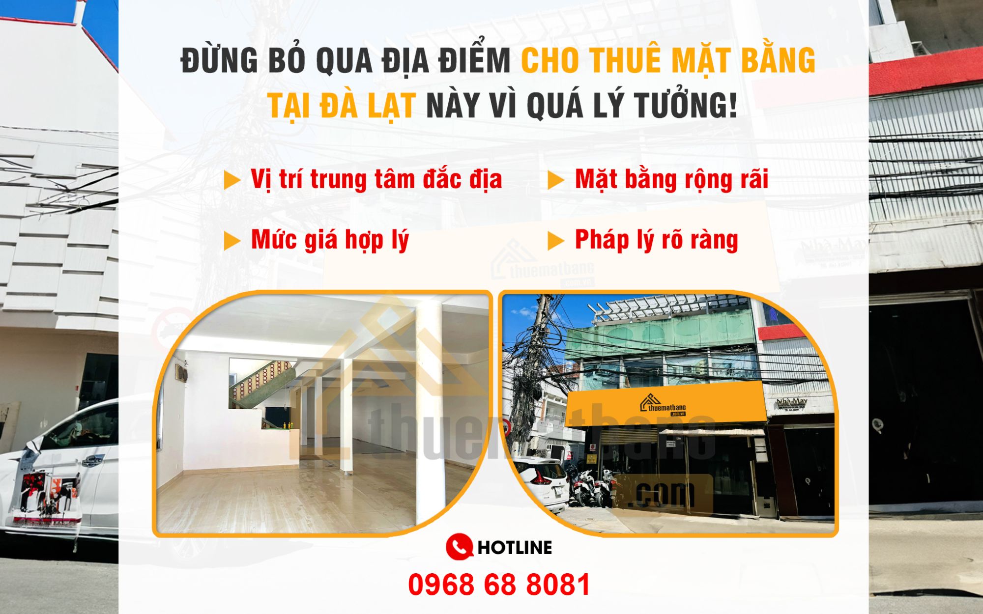 Địa điểm cho thuê mặt bằng tại Đà Lạt lý tưởng