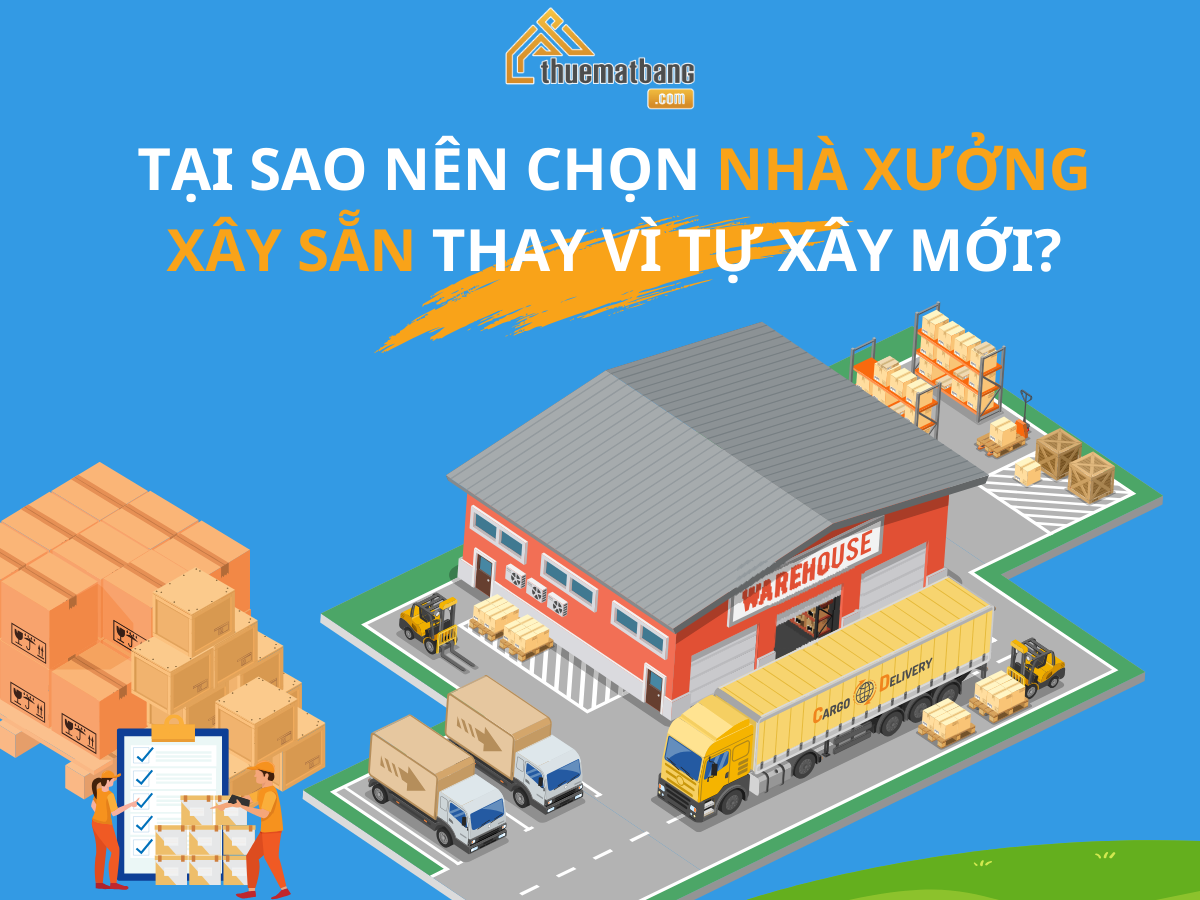 Nhà xưởng xây sẵn, lựa chọn tối ưu cho doanh nghiệp