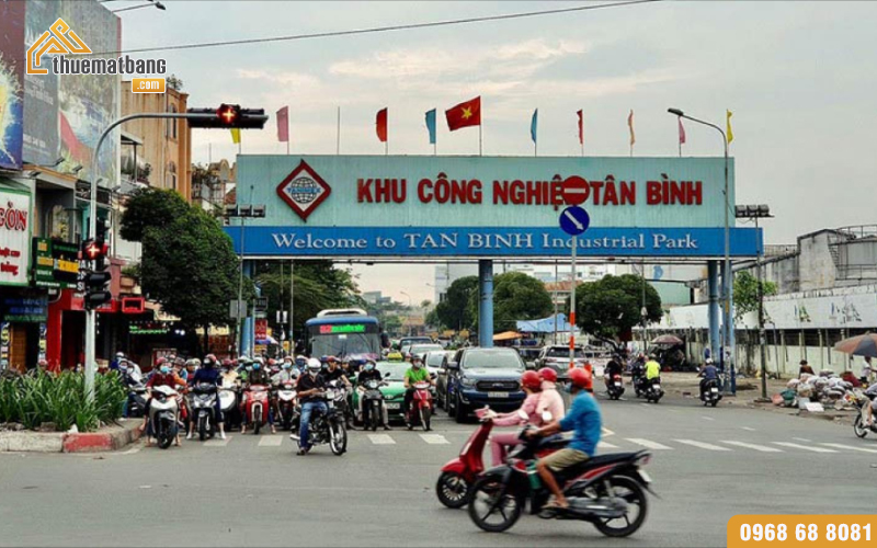 Mặt bằng khu công nghiệp