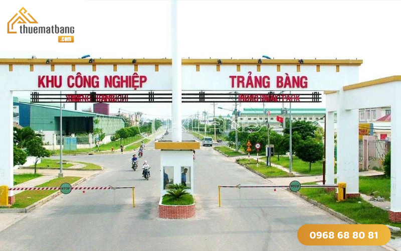 Cho thuê nhà xưởng Tây Ninh tại khu công nghiệp Trảng Bàng