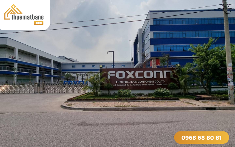 Foxconn thuê nhà xưởng Bắc Giang