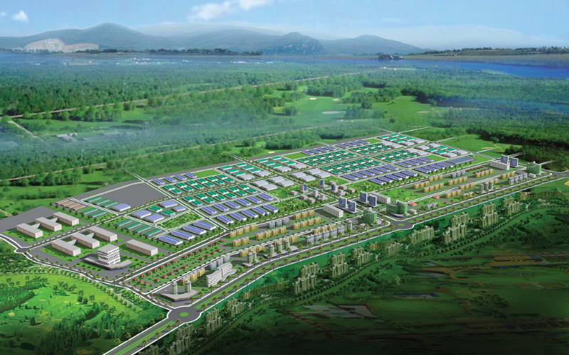 Cơ sở hạ tầng KCN Hàm Kiệm II