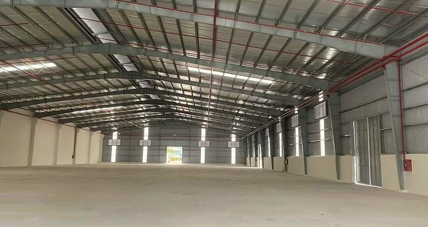 không gian kho xưởng phù hợp cho nhiều nghành nghề