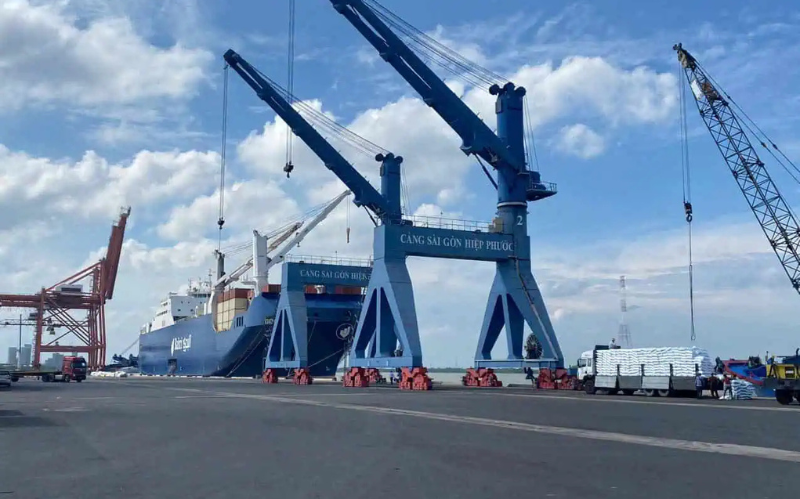Cơ sở hạ tầng hiện đại tại cảng Sài Gòn - Hiệp Phước