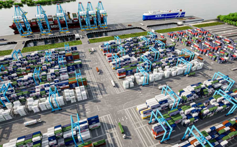 Hệ thống kho bãi cảng Sài Gòn - Hiệp Phước